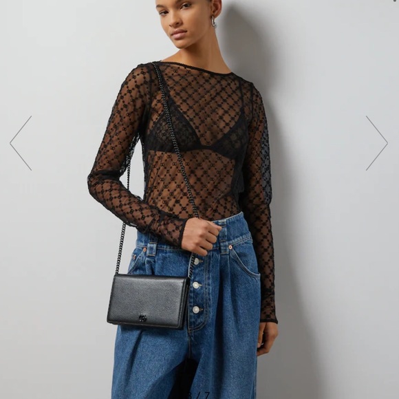 Gucci GG MARMONT CHAIN WALLET blk/blk - Picture 2 of 5